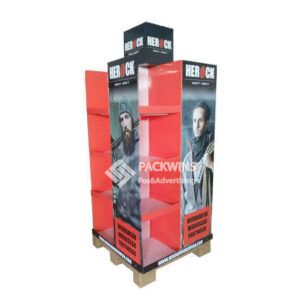 Workwear-4-Sides-Cardboard-Pallet-Display-3